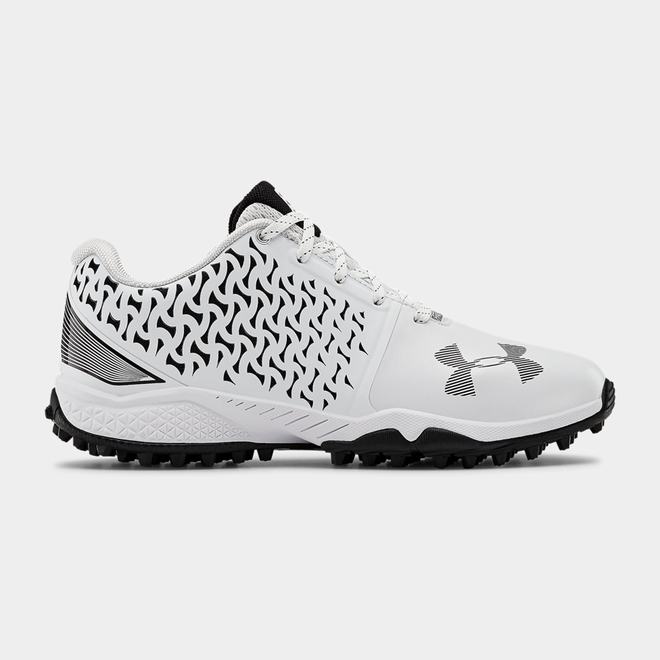 Under Armour Finisher Turf - Damske Lacrosse Obuv - Biele/Čierne